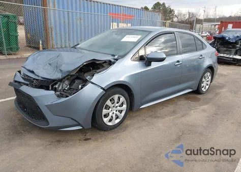 2021 Toyota Corolla Le z USA, uszkodzony, nr VIN JTDEPMAE2MJ164563